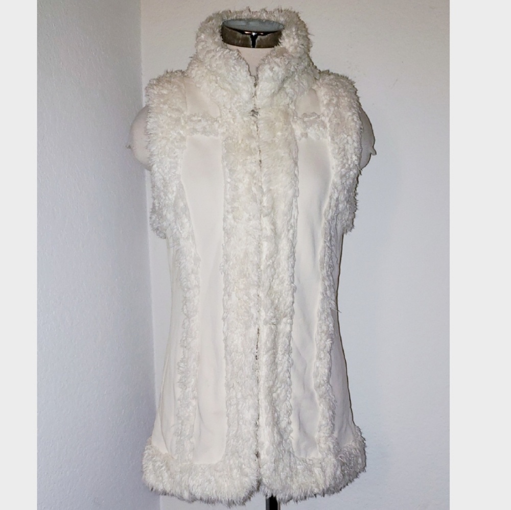 Lucky Brand Faux Fur Vest